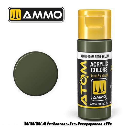 ATOM-20066 Nato Green -  20ml  Atom color